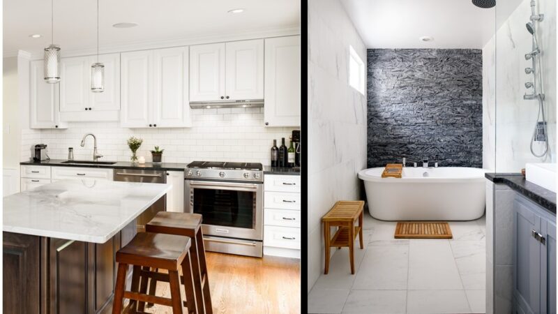 From Dated to Dreamy: Kitchen and Bathroom Renovation Ideas